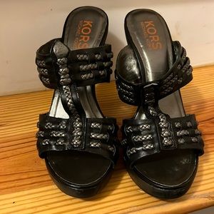 Michael Kors high heel sandals great condition very comfortable